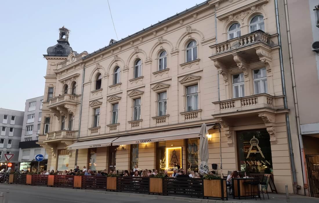 The Osijek Vibe - lively streets, historic arches, and a high concentration of student energy